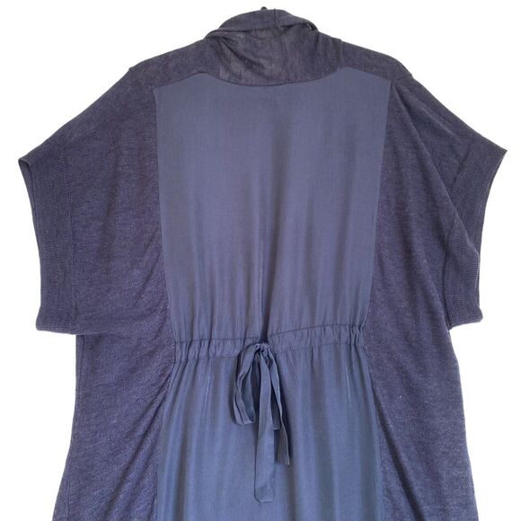 Saturday Sunday Anthropologie Long Cardigan Duster Linen Knit Boho Relaxed Artsy - Picture 6 of 12